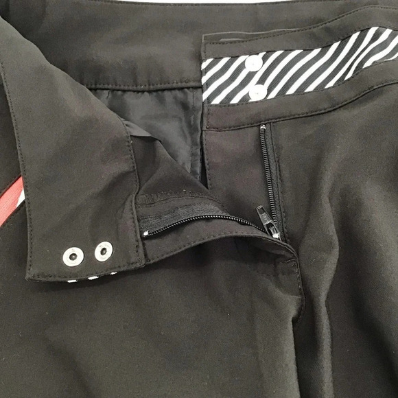 Slazenger Women’s Golf Active Shorts High-Rise Stretch Black Size 2 - Picture 5 of 7